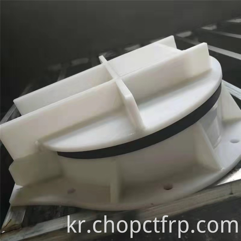 고무 쐐기 밸브가있는 HDPE 플랩 게이트 밸브